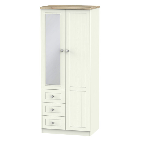 Palermo 2ft6 Combi Wardrobe